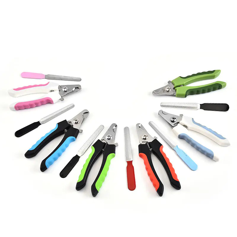 Pet Nail Clipper Set for Dogs and Cats (Large & Small)