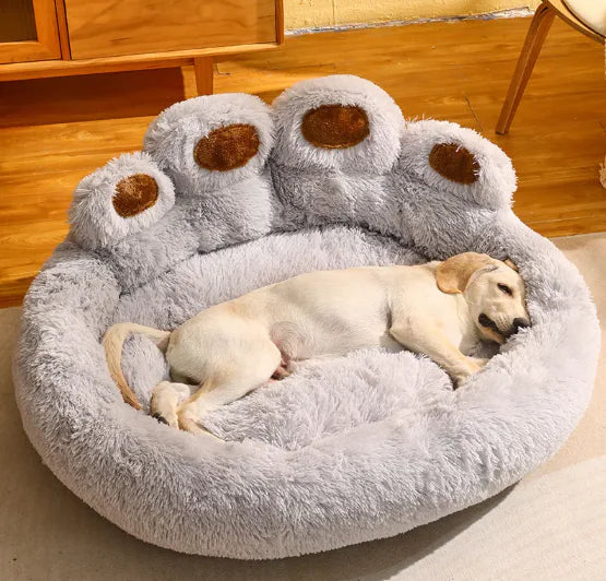 Cozy Fleece Dog Bed