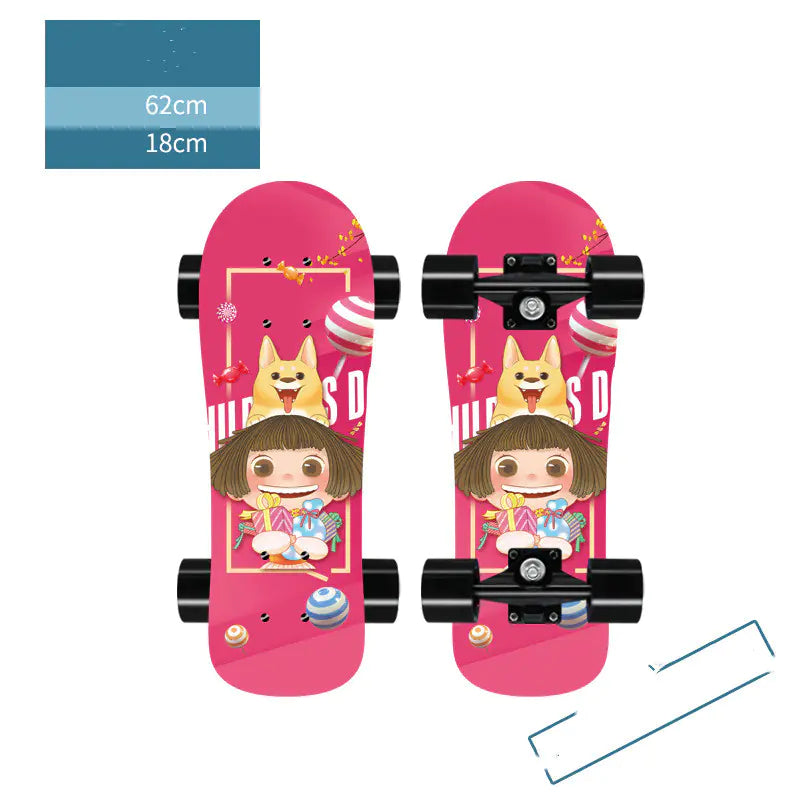 Pet Skateboard Big Head