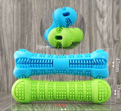 Dog Chew Sticks and Eco-Friendly Silicone Toothbrush
