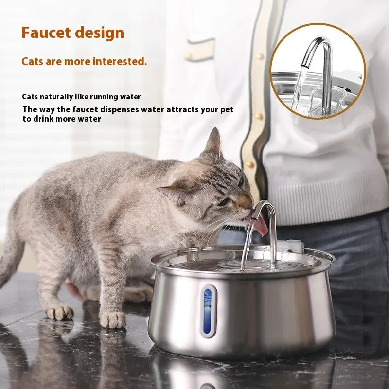 Pet 4L Stainless Steel Water Dispenser