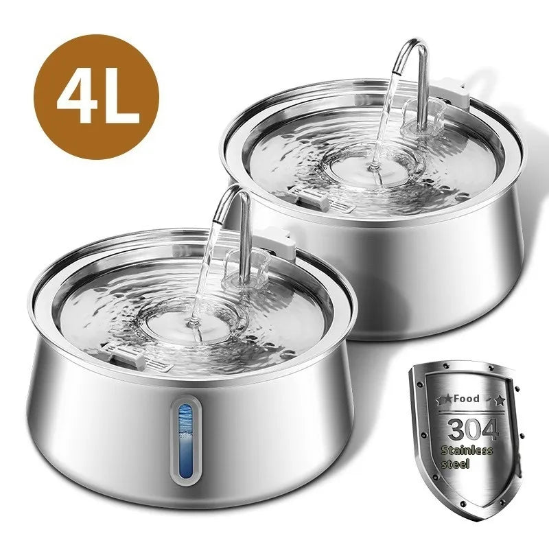 Pet 4L Stainless Steel Water Dispenser