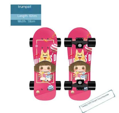 Pet Skateboard Big Head