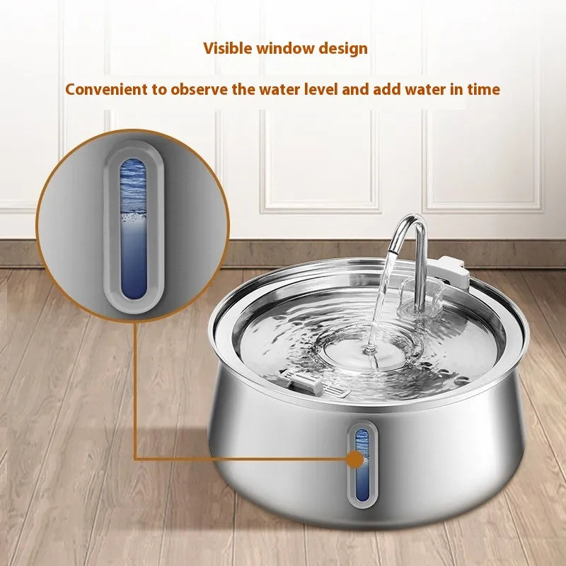 Pet 4L Stainless Steel Water Dispenser
