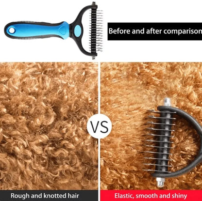 Pro Dual Pet Grooming Brush