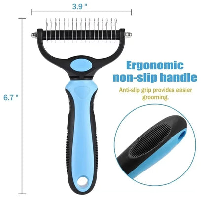 Pro Dual Pet Grooming Brush